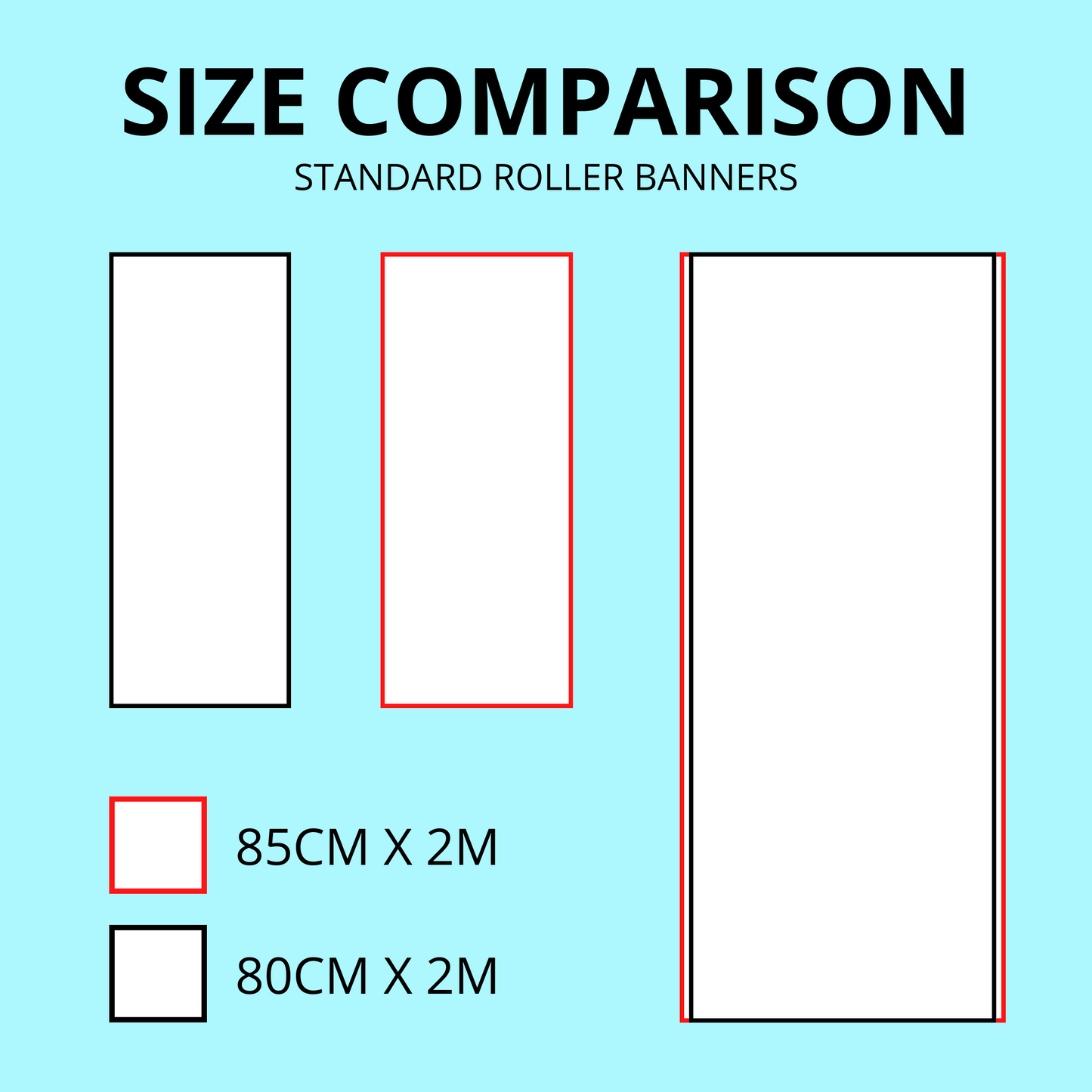 Standard Roller Banner- Two Sizes