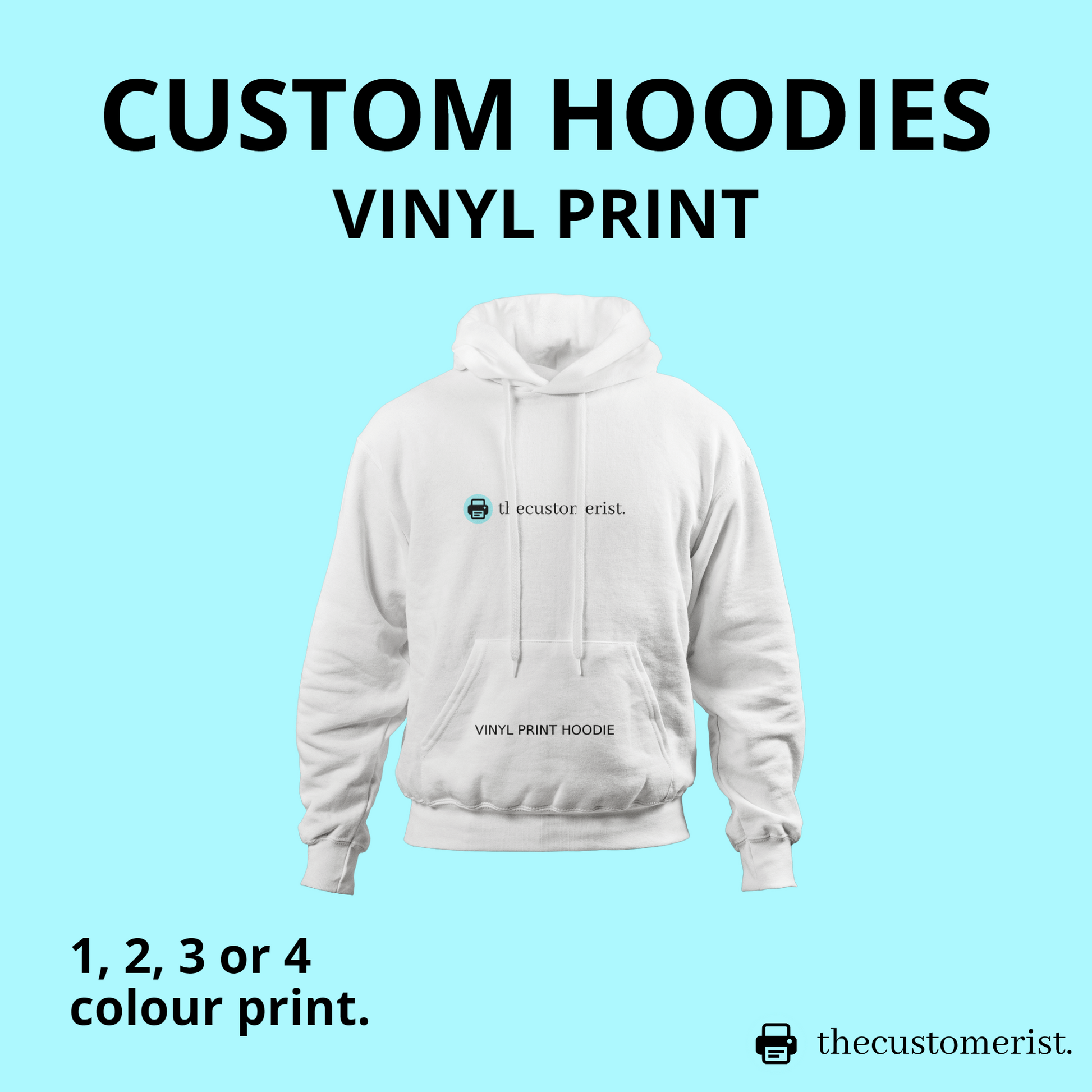 Custom printed top hoodies near me